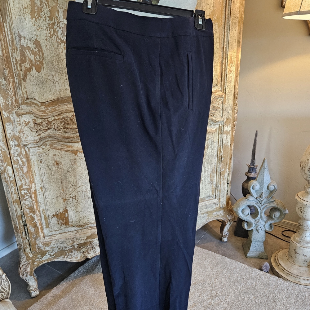 dressbarn Classic Navy Blue Womens Dress Pants 22W